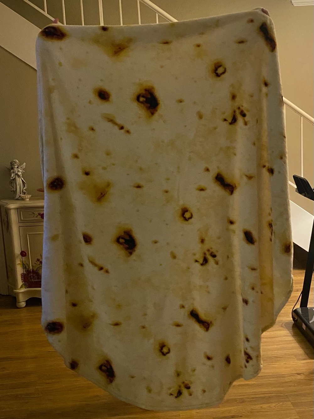 Cozy Beige & Brown tortilla Blanket Throw - Soft Plush Home Throw